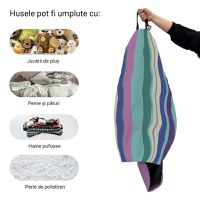 Husa fotoliu Puf Bean Bag tip Para XL fara umplutura pipa periglacial - 1