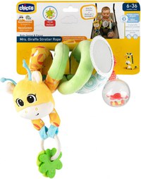 Jucarie cu activitati Chicco Mrs Giraffe pentru carucior 0 luni+ - 2