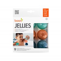 Jucarii de baie Jellies meduze cu ventuze teal+navy+coral Boon - 5