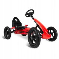 Kart cu pedale si roti gonflabile gokart rk 592 Ricokids rosu - 8