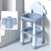 Lavoar pentru igiena copiilor Little Mom blue - 4