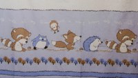 Lenjerie pat copii Odette Blue KidsDecor din bumbac 100x15040x60 cm - 4