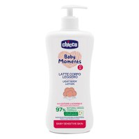 Lotiune dermatologica fluida pentru corp Chicco Baby Moments Sensitive 500 ml 0 luni+ - 1