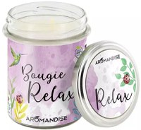 Lumanare parfumata naturala Aromandise Relax vegana 150g - 6