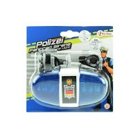 Lumina si sirena pentru bicicleta Politie Toi-Toys TT55008A - 2