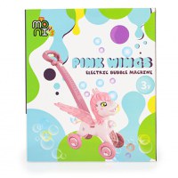 Masina electrica de facut baloane cu maner Moni Pony Pink Wings - 2