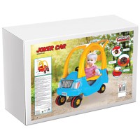 Masinuta de impins cu maner parental Pilsan Joker Car Blue - 3