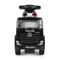 Masinuta de impins Mercedes Politie negru - 1