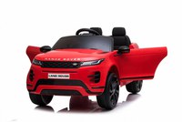 Masinuta electrica 12V 70W cu scaun piele si roti EVA Range Rover Red - 5