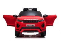 Masinuta electrica 12V 70W cu scaun piele si roti EVA Range Rover Red - 6