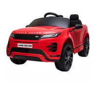 Masinuta electrica 12V 70W cu scaun piele si roti EVA Range Rover Red - 9