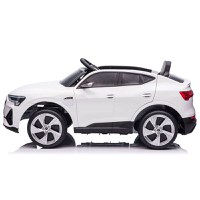 Masinuta electrica Audi e-tron 4 x 4 Sportback alb - 5