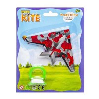 Mini Zmeu LG Imports lungime 10 cm Avion rosu - 1