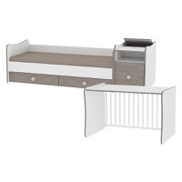 Mobilier transformabil Trend Plus White Artwood - 2