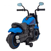 Motocicleta electrica Chopper Faster AHL008 78x30x55 cm albastru - 4