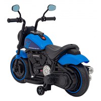 Motocicleta electrica Chopper Faster AHL008 78x30x55 cm albastru - 9