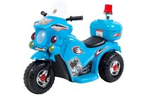 Motocicleta electrica pentru copii LL999 LeanToys 5725 albastra - 2