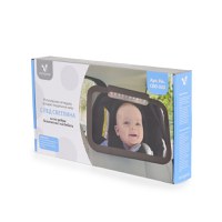 Oglinda auto retrovizoare Cangaroo cu lumina LED Baby car - 7