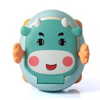 Olita cu manere Little Mom Cow Green - 3