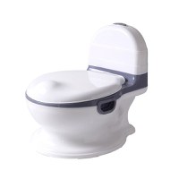 Olita educationala pentru copii Little Mom Baby Potty Grey - 4