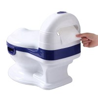 Olita educationala pentru copii Little Mom Baby Potty Grey - 2