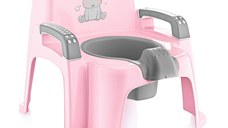 Olita scaunel pentru copii BabyJem Hippo pink