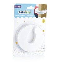 Opritor pentru usa BabyJem White - 2