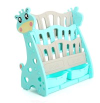 Organizator pentru carti si jucarii Nichiduta Giraffe Mint - 1