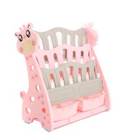 Organizator pentru carti si jucarii Nichiduta Giraffe Pink - 2