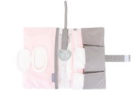 Organizator pentru scutece si accesorii Kikkaboo cu broderie Dream Big Pink - 2