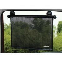 Parasolar auto retractabil FreeON Black - 2