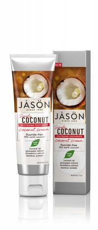 Pasta de dinti cu crema de cocos pentru albirea dintilor 119 gr Jason - 1