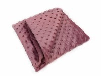 Paturica Bubbles purple pastel KidsDecor din polyester 75x75 cm - 3