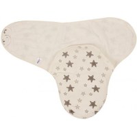 Paturica infasat bumbac organic Grey Stars Sevibebe - 2