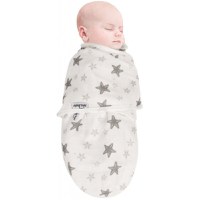 Paturica infasat bumbac organic Grey Stars Sevibebe - 1