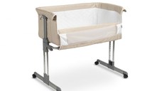 Patut co-sleeping cu saltea si reglare in 7 pozitii Caretero Sleep2gether bej