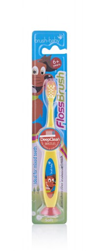 Periuta de dinti Flossbrush 6 ani+ Brush Baby - 2