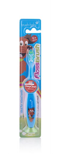 Periuta de dinti Flossbrush 6 ani+ Brush Baby - 3