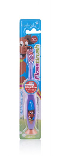 Periuta de dinti Flossbrush 6 ani+ Brush Baby - 4