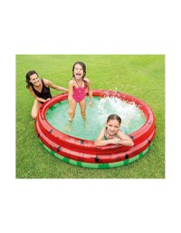 Piscina gonflabila copii Intex Pepene Verde 168 x 38cm 581 litri 58448 - 1