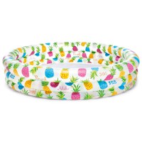 Piscina gonflabila copii Intex pineapple splash multicolor 132 x 28 cm - 1