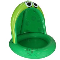 Piscina gonflabila cu umbrar 101 cm Broscuta Verde - 3