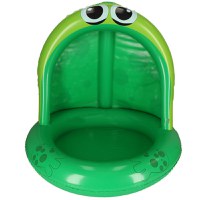 Piscina gonflabila cu umbrar 101 cm Broscuta Verde - 7