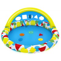 Piscina gonflabila pentru copii Bestway cu panou sortare forme si culori - 7