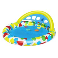 Piscina gonflabila pentru copii Bestway cu panou sortare forme si culori - 4