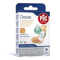 Plasturi universali Pic Solution Classic 19x72 mm cu solutie antibacteriana 20 buccut - 2