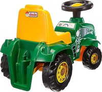 Primul meu tractor fara pedale cu portbagaj Verde - 4