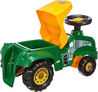 Primul meu tractor fara pedale cu portbagaj Verde - 5