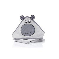 Prosop brodat Hippo grey 75x75 cm Fillikid - 2