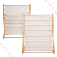 Raft organizator de carti pentru copii 76.5 cm material Lemn - 4